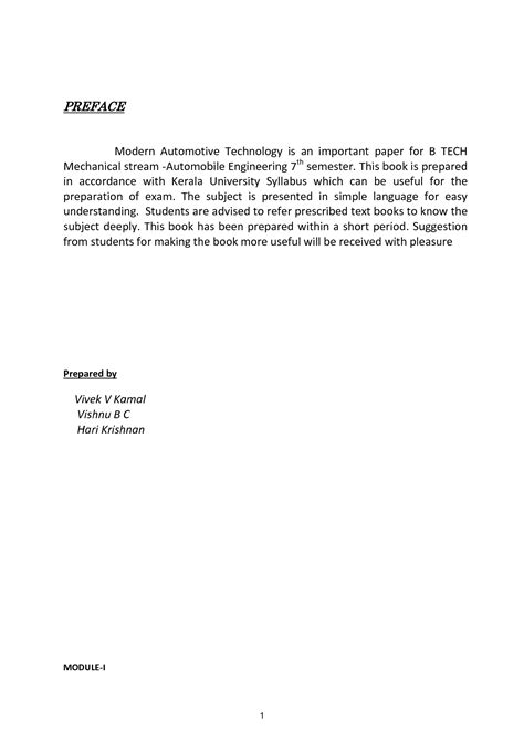 modern automotive technology