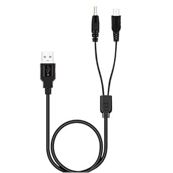 Buy PSS PSP Charger Cable For PSP, PSP Portable USB Power Cord & Data ...