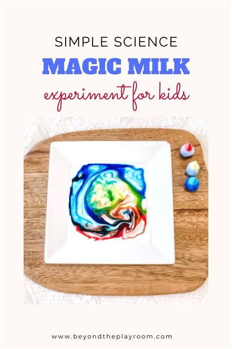 Magic Milk Chemistry Experiment