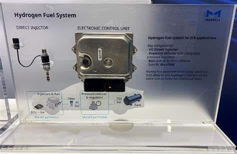 Marelli launches new fuel system for hydrogen propulsion systems ...