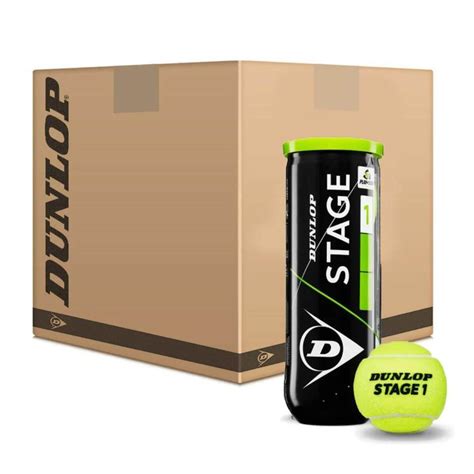 Dunlop Stage 1 Tennis Ball (24 Cans-72 balls) – Sportswing.in