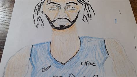 Drawing anthony davis from sketch - YouTube