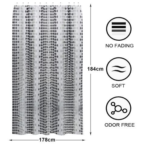 Heart Home Shower Curtain | Twilight Design PEVA Curtain for Bathroom ...