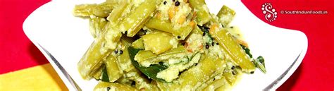 Kothavarangai thengai kootu | Cluster beans coconut dry curry