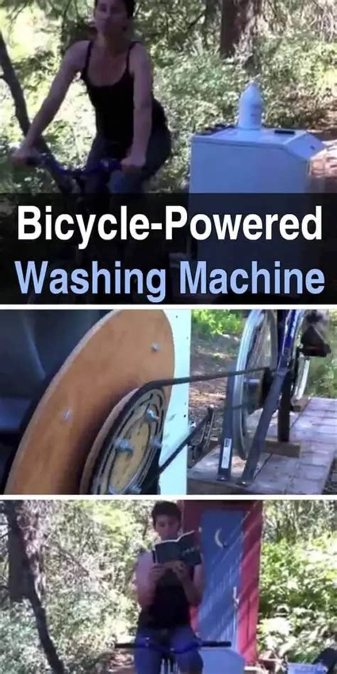 Image result for Bike-Powered Washing Machine