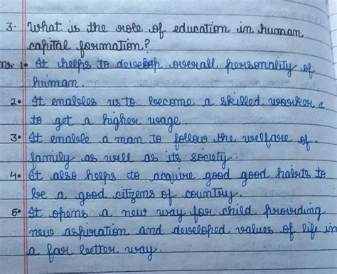 What is the role of education in human capital formation? - Brainly.in