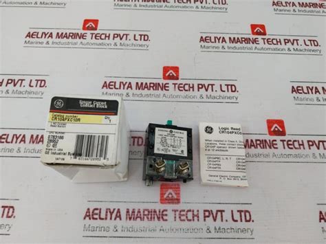General Electric Cr104Pxc10R Logic Reed Contact Block 120Vac/30Vdc ...