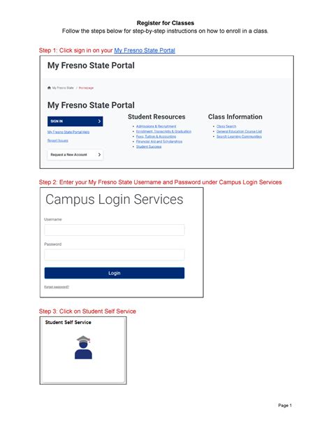 Class Enrollment - Ggg - Register for Classes Follow the steps below ...