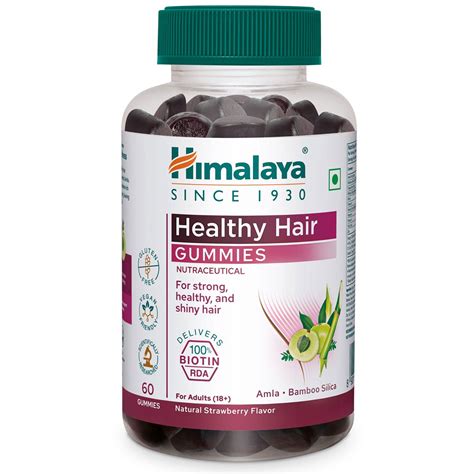 Buy Himalaya Healthy Hair Gummies 30s, 60s – Himalaya Wellness (India)