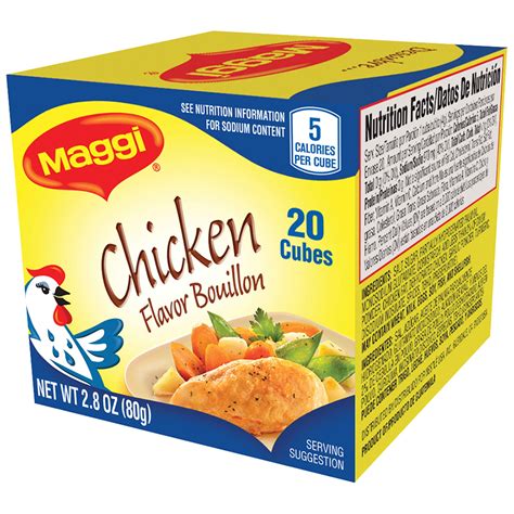 Buy MAGGI Chicken Flavor Bouillon Cubes 2.8 oz. Box Online at ...