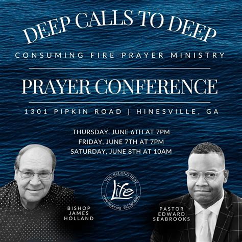 Deep Calls to Deep: Prayer Conference, Life United Pentecostal Church ...