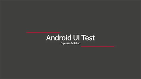 Image result for Android Test Espresso
