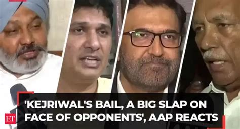 Arvind Kejriwal gets bail in Delhi liquor policy case; AAP leaders ...