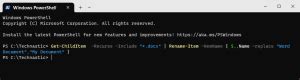 Image result for How to Rename Multiple File Extension in PowerShell