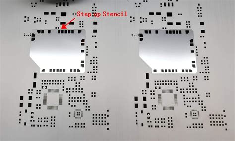 Step Down Stencil