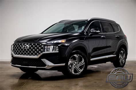 2023 Hyundai Santa Fe Sel 8893 Miles Twilight Black Sport Utility Regular Unlead - Used Hyundai ...