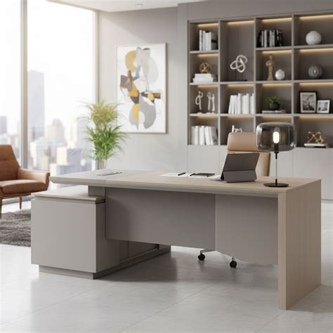 Executive Office Furniture with Integrated Storage Unit – Lakdi.com ...