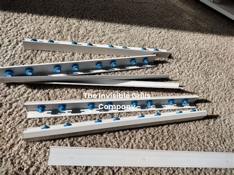 Aluminium Frame Track Plus Cover STANDARD SS304 Bolts 2 Inch Spacing ...