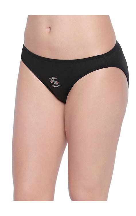 Buy BODYCARE Pack of 3 Regular Solid Bikini Briefs in Assorted Color ...