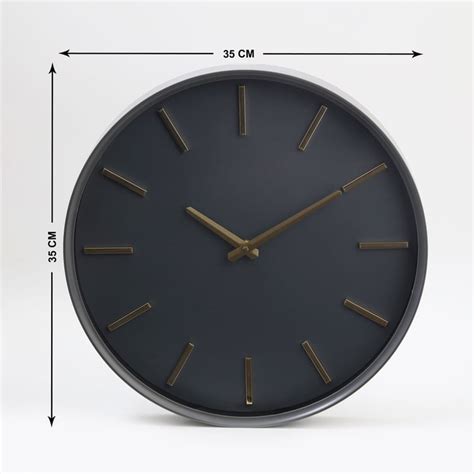 Buy Casablanca Prime Glass Wall Clock - 36cm from Home Centre at just ...