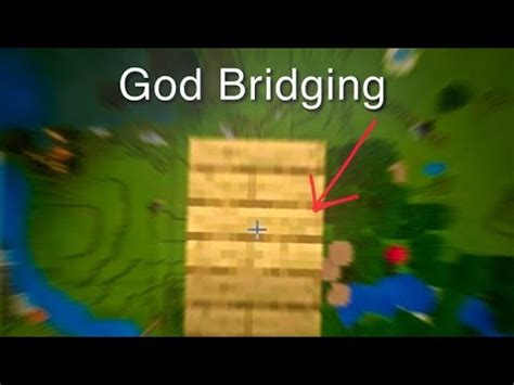 Image result for How Do You God Bridge in Minecraft Java