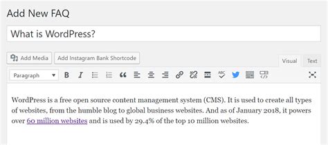 Image result for How to Add FAQ in WordPress
