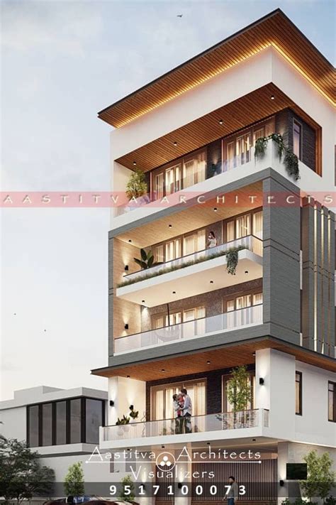 Building Front Elevation Design 的图像结果