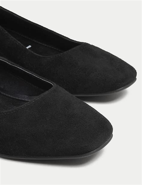 Buy Suede Wedge Pumps at Marks & Spencer