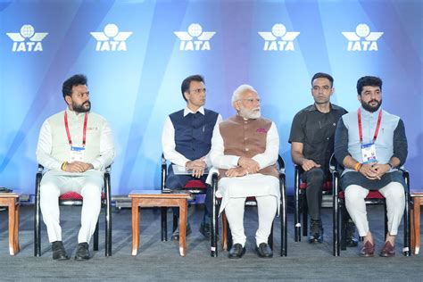 Prime Minister Shri Narendra Modi addresses IATA's 81st Annual General ...