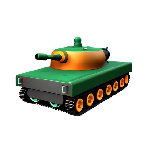 a cartoon tank on a transparent background 28212965 PNG