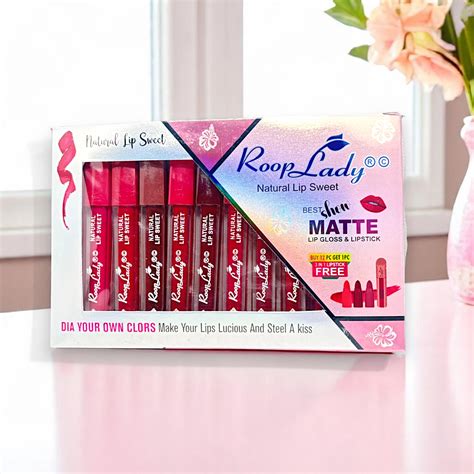 RoopLady Natural Sweet Lipstick Waterproof | Non Transfer Long Lasting ...