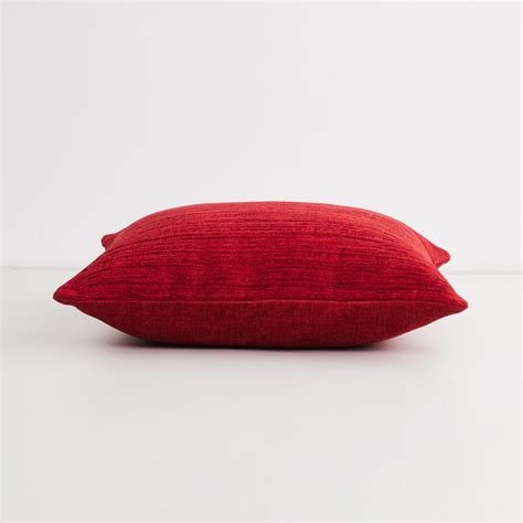 Buy Brilliance Red Jacquard Cushion Cover - 40x40cm from Home Centre at ...