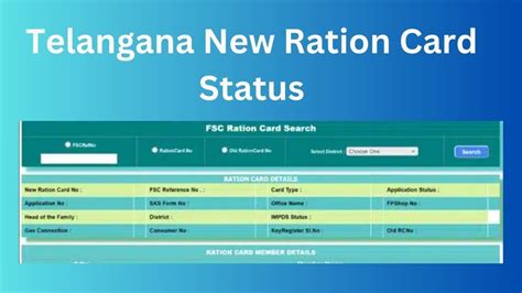 Ration Card Status Check Apply Online And Track Your Application with ...