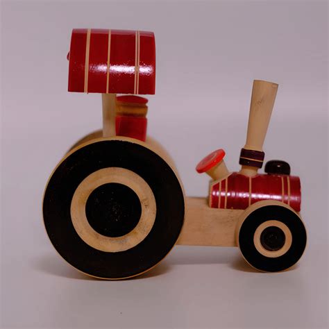 Wooden Tractor Big for Kids 1 Year+ (Random colour will be send) – Kids ...