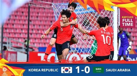 South Korea Vs Saudi Arabia (1-0) | Final AFC U-23 Championship 2020