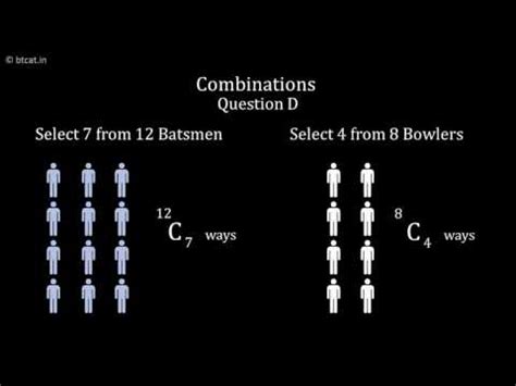 Miscellaneous: Combinations Video Lecture - CSAT Preparation - UPSC