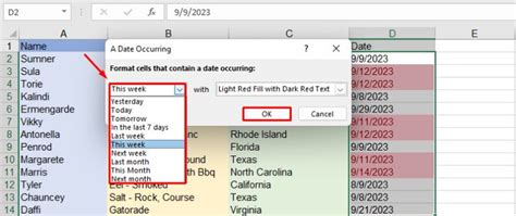 Image result for Excel Conditional Formatting Event Tracker
