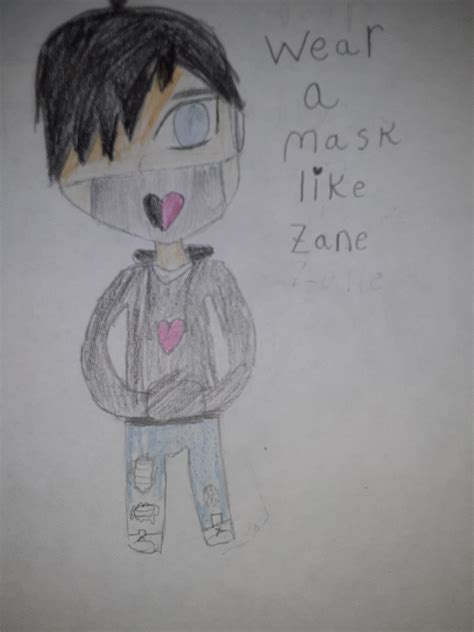 Why Does Zane Wear A Mask