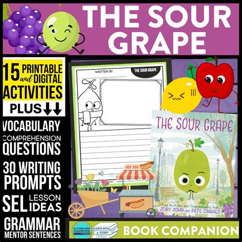 The Sour Grape Book Activities