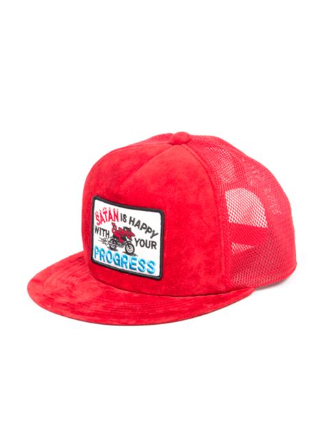 Suede 5 Panel Trucker Cap - “COMMONROOM”gnarly