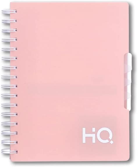 Navneet HQ | Five Subject Spiral Wiro Notebook | A5 Size (14.8cm x 21cm ...