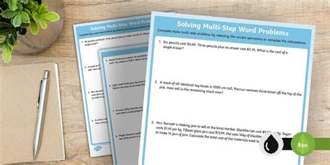 How to Solve Multi-Step Word Problems in GCSE 的图像结果