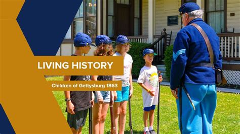 Fall Living History Programming, Children of Gettysburg 1863, 28 ...