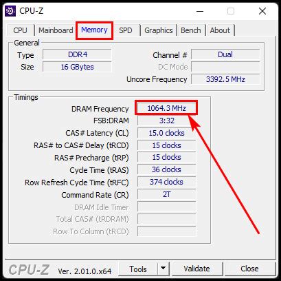 How to Set Ram Clock Speed Using CPU-Z 的图像结果