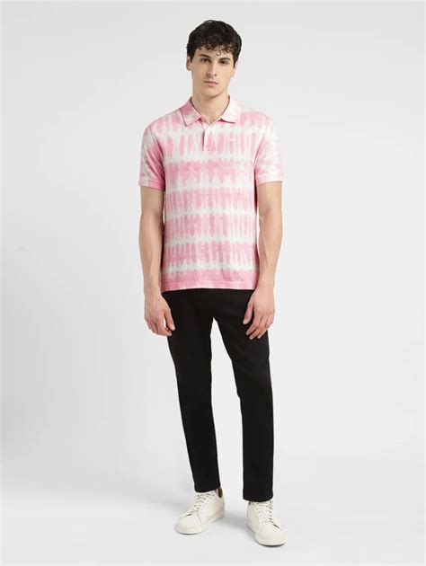 Men's Tie -Dye Slim Fit Polo T-shirt – Levis India Store