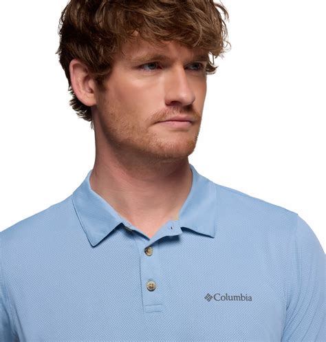 Columbia Men’s Omni-Shade Tech Trail Utility Polo - Sun Protection ...
