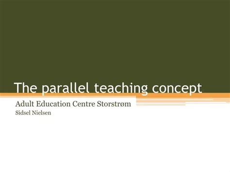 Parallel Teaching 的图像结果