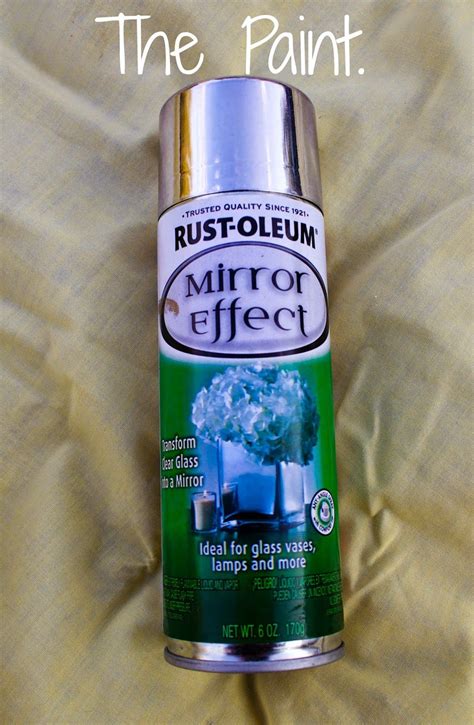 DIY Mercury Glass with Rust-Oleum's Mirrored Effect Spray Paint