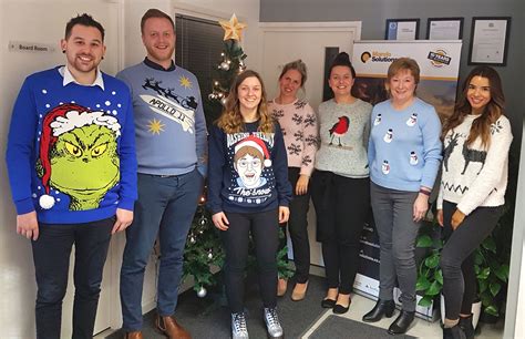 It's Finally Christmas Jumper Day in the Mando Office