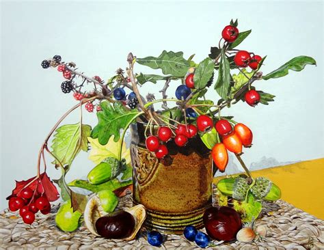 Hedgerow Harvest - Original Art from West Country Galleries